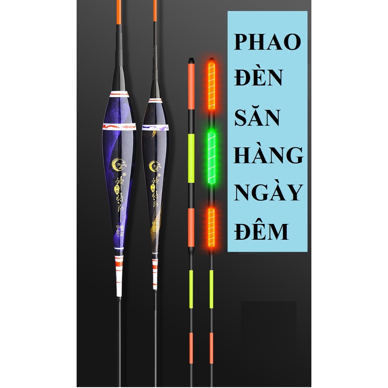 Phao đêm săn hàng câu cá, câu đài, câu trắm đen