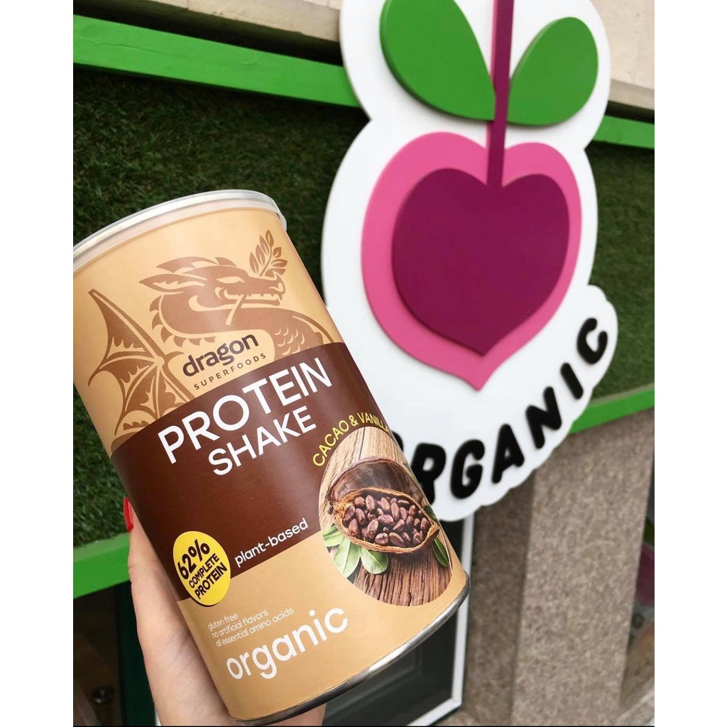 Bột Protein shake cacao và vanilla 500gr - Dragon Superfoods