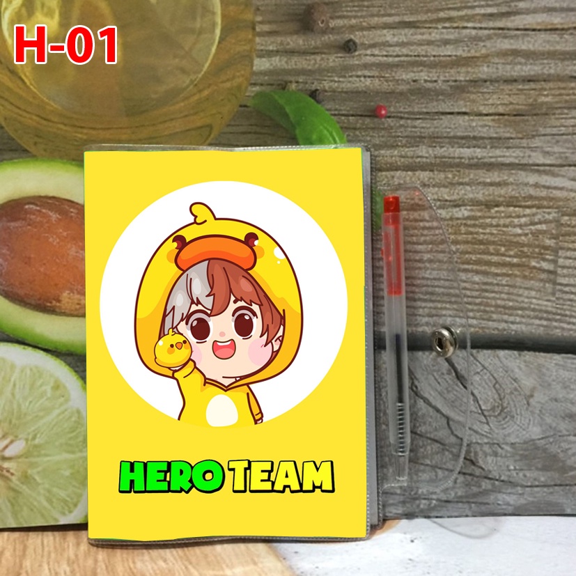 Sổ Tay HERO TEAM (tặng kèm cây viết - HOT HOT!)