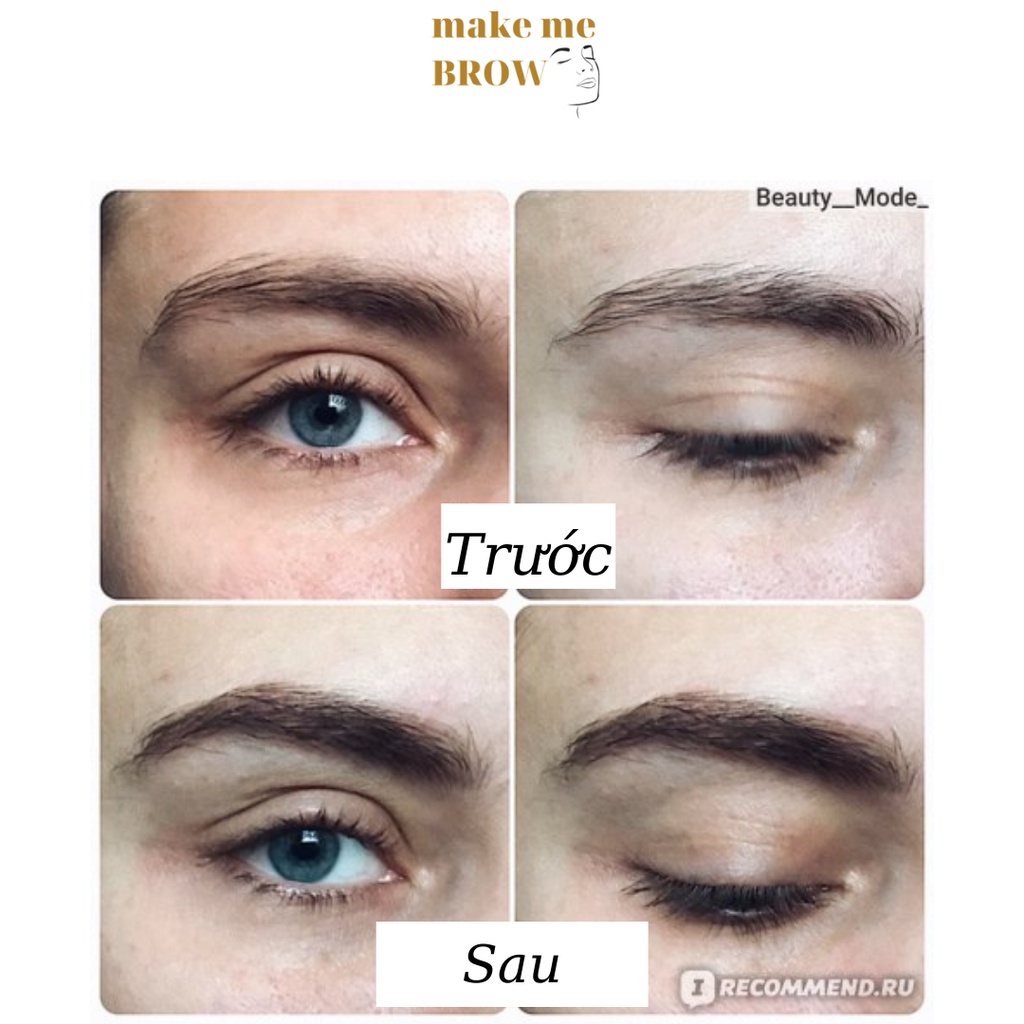 Thuốc nhuộm mi , lông mày FITO thảo dược Nga 4ml (dạng gói 8 lần dùng) - makemeBrow