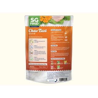 Cháo tươi gà cà rốt SGF 240g