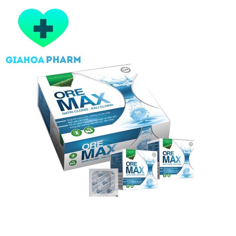 Viên sủi bù nước, điện giải Ore Max - Bổ sung cho người mất nước do sốt, chơi thể thao, vận động, tiêu chảy