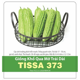 Hạt giống Khổ qua mỡ trái dài 2gr ❤️FREESHIP EXTRA❤️