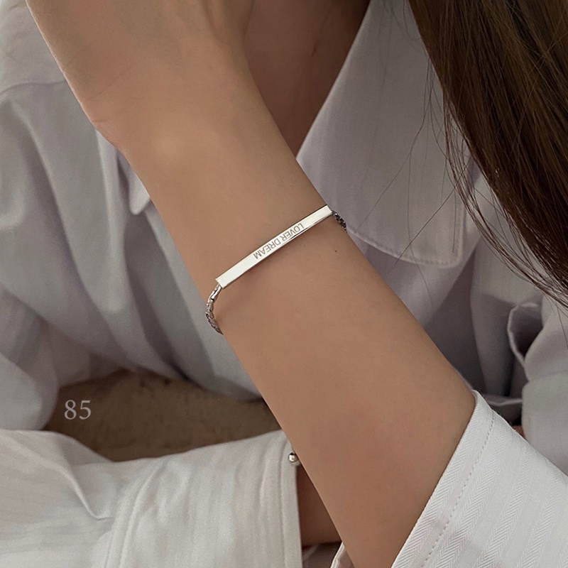 Vòng tay bức thư phong cách thời trang Hàn Quốc xinh xắn