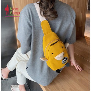 Túi Đeo Chéo Vịt Con Dễ Thương Cho Bạn Nữ Dạo Phố