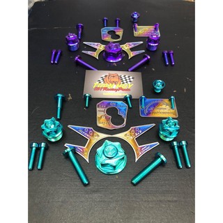 Full ốc titan dàn đầu chảng ba Raider, Satria, Sonic bao gồm 15 con như hình