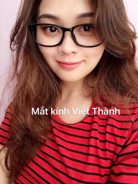 Gọng kính bầu giả cận chân nhỏ