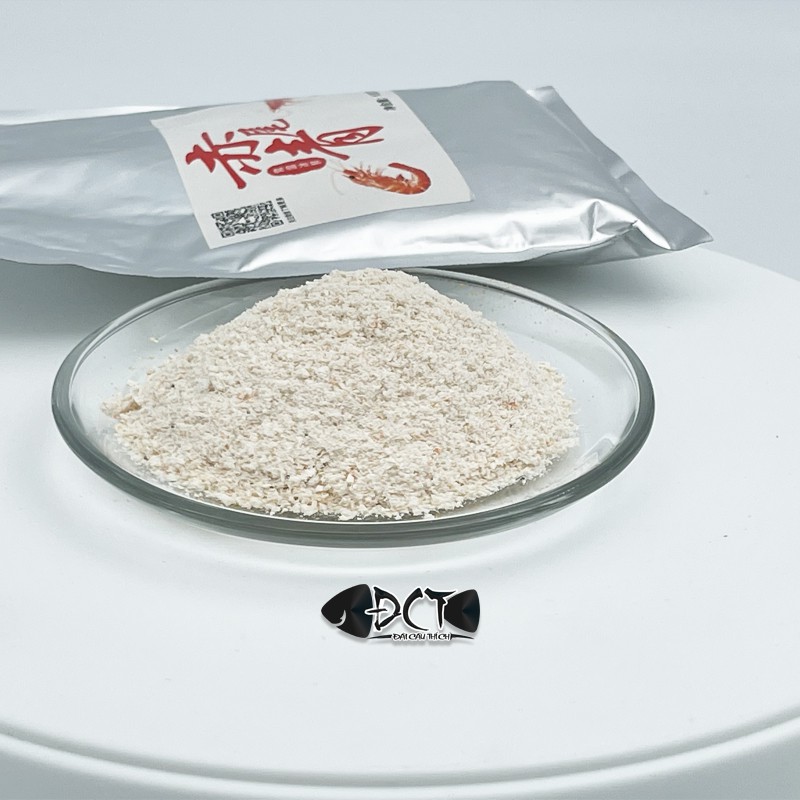 Mồi câu cá tôm trắng tươi đóng gói chuyên rô phi 100g - Đài Câu Thích