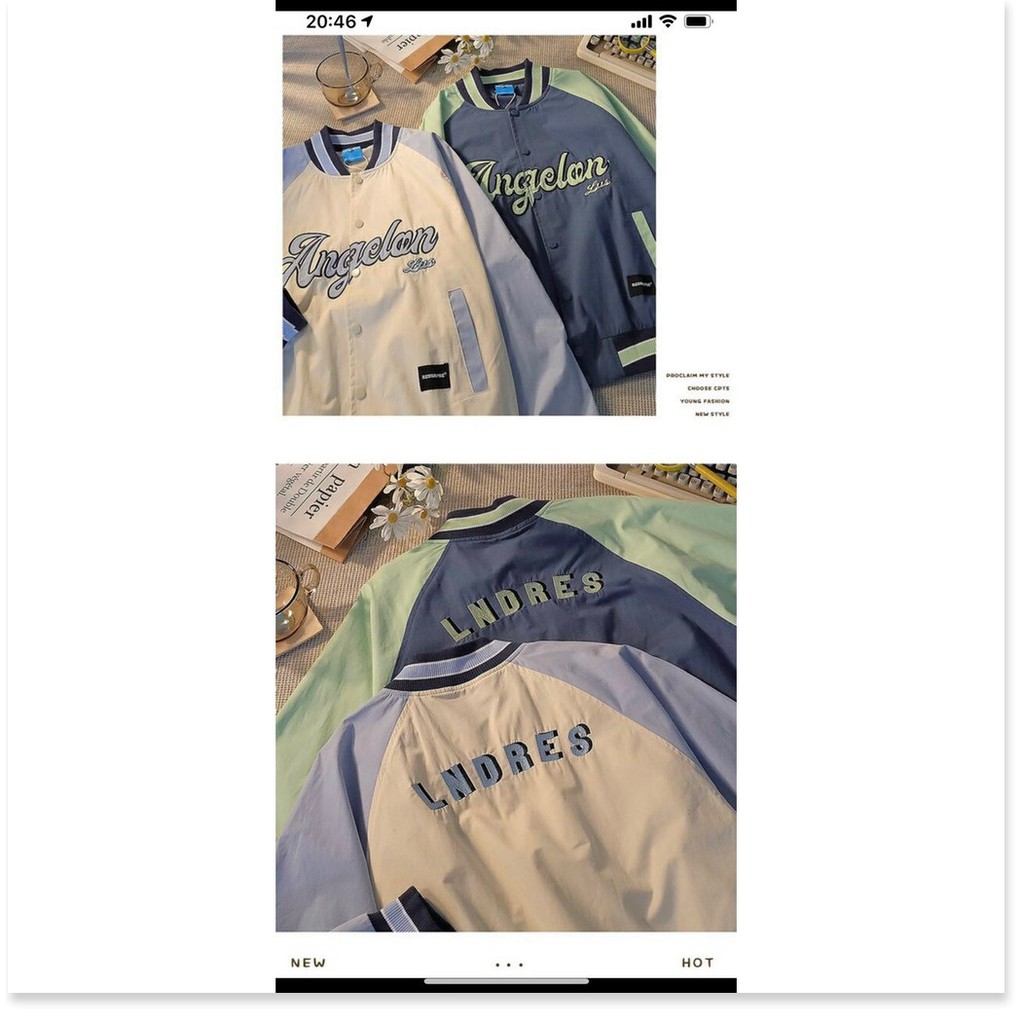 Áo khoác dù bomber 2 lớp UNISEX NAM NỮ CỰC ĐẸP HOTTREND 2021 KOKO MI FASHION