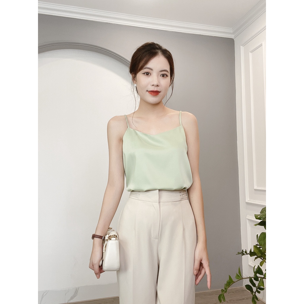 Áo 2 Dây Lụa Cao Cấp Thời Trang Min House