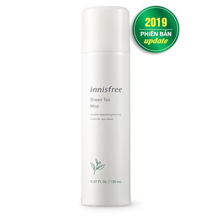 [CHAI TO 150ML] Xịt Khoáng Trà Xanh 150ml – Innisfree Green Tea Mist