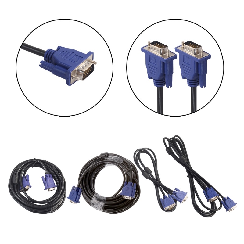 Cáp Mở RộNg NAMA 1 5 3 5 10m VGA 15 Pin Cho MáY ChiếU / Laptop / PC /