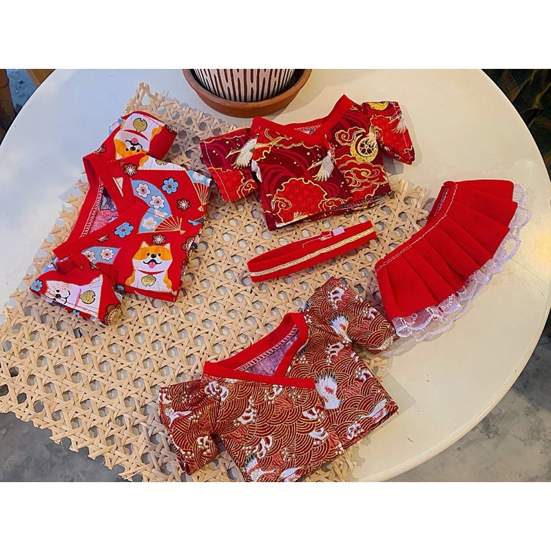 Tủ đồ mùa xuân. hán phục cho doll, Yukata cho doll. Áo dài cho doll 20cm - 15cm outfit for doll