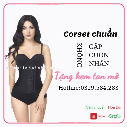 [Tặng kem tan mỡ] Đai định hình thu nhỏ vòng eo - Gen latex chống cuộn nhập khẩu -  Đai nịt bụng giảm mỡ