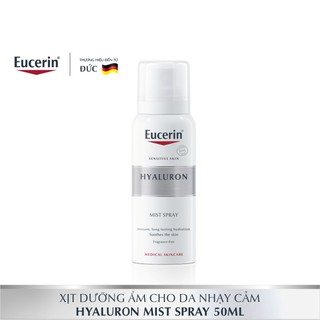 Eucerin Xịt Dưỡng Ẩm Cho Da Nhạy Cảm Hyaluron Mist Spray 50ml- 66858