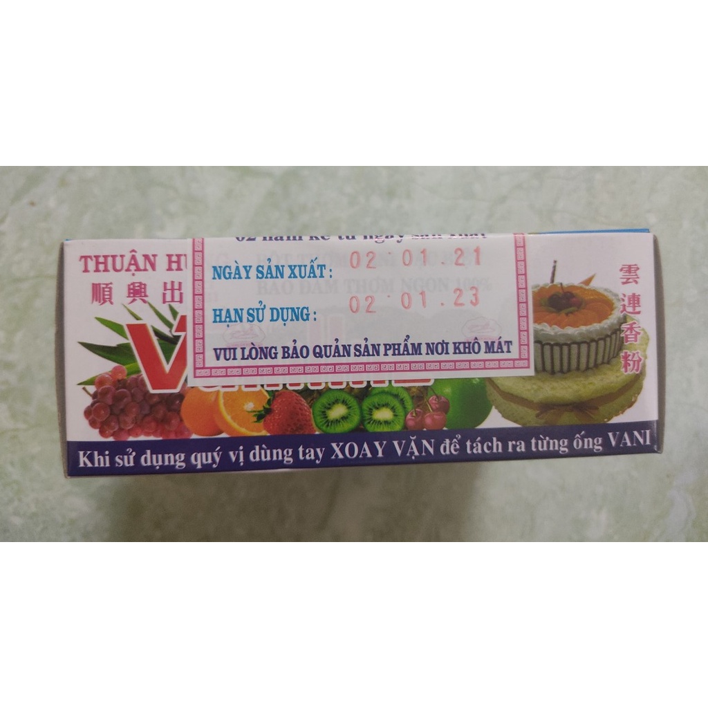 bột vani Thuận Hưng (100 ống)