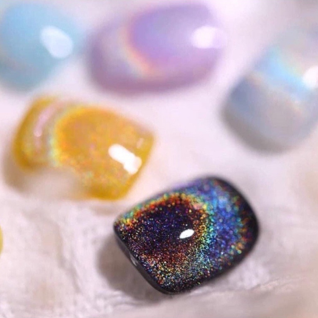 Sơn mắt mèo cầu vồng, mắt mèo bạc, mắt mèo vàng huaxi