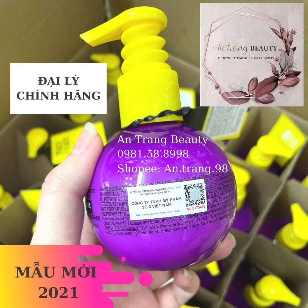 [CHÍNH HÃNG-MẪU MỚI 2021] GEL TẠO KIỂU TIGI BED HEAD SMALL TALK 240ML | BigBuy360 - bigbuy360.vn