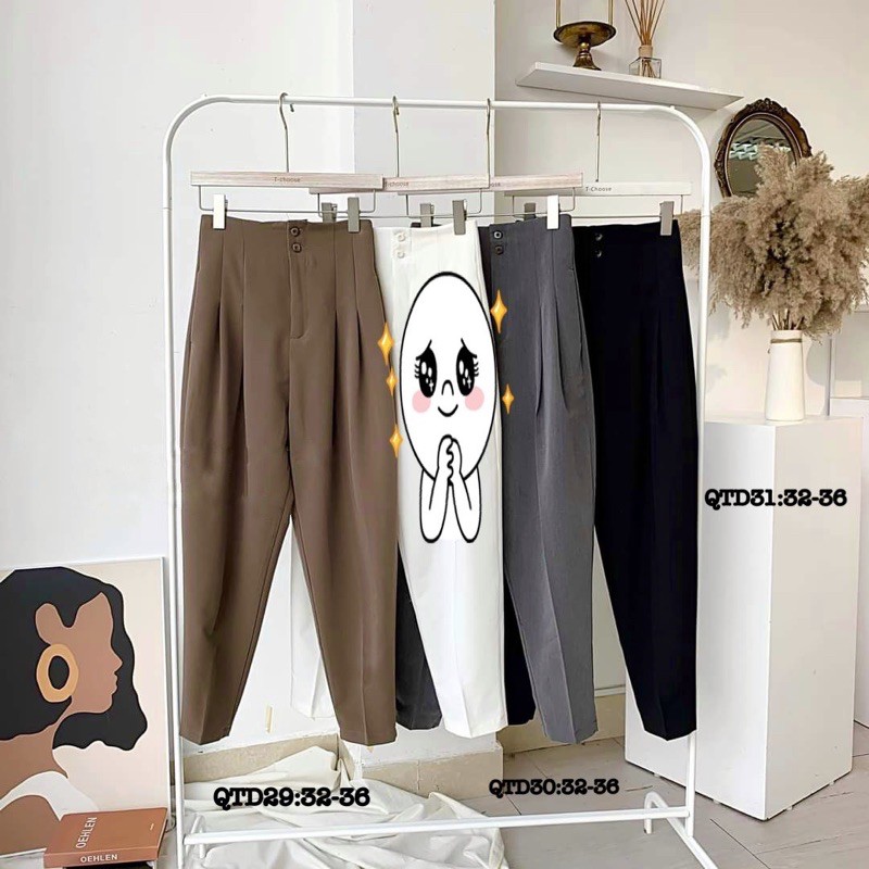 Bigsize Quần tây xám QTD30 (32-36)