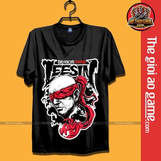 Áo LMHT LeeSin , Áo Thun Liên Minh Huyền Thoại Lee Sin Unisex Nam Nữ Tay Ngắn Forn Rộng Vải / Thegioiaogame.com