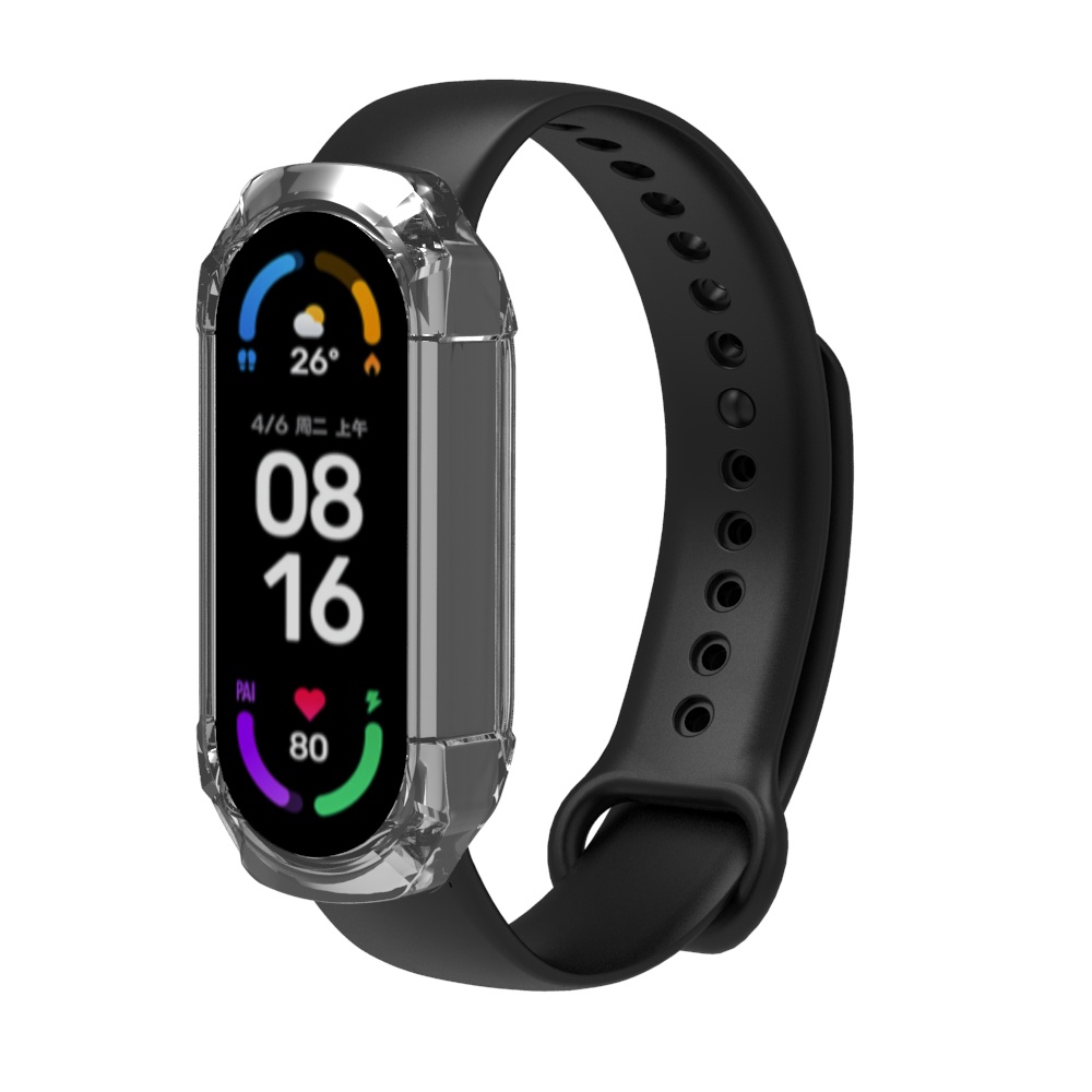 Ốp Điện Thoại PC Cứng 2 Trong 1 Siêu Mỏng Chống Sốc Bảo Vệ Màn Hình Cho Mi Band 7