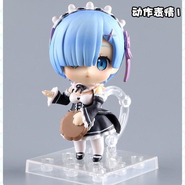 Spot goods shipped on the same day from scratch different world life hand office REM 663 Ram Emily 751 anime Clay Man model