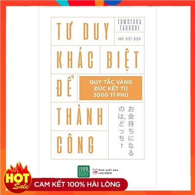 New - Tư Duy Khác Biệt Để Thành Công (quy tắc vàng đúc kết từ 3000 tỷ phú)