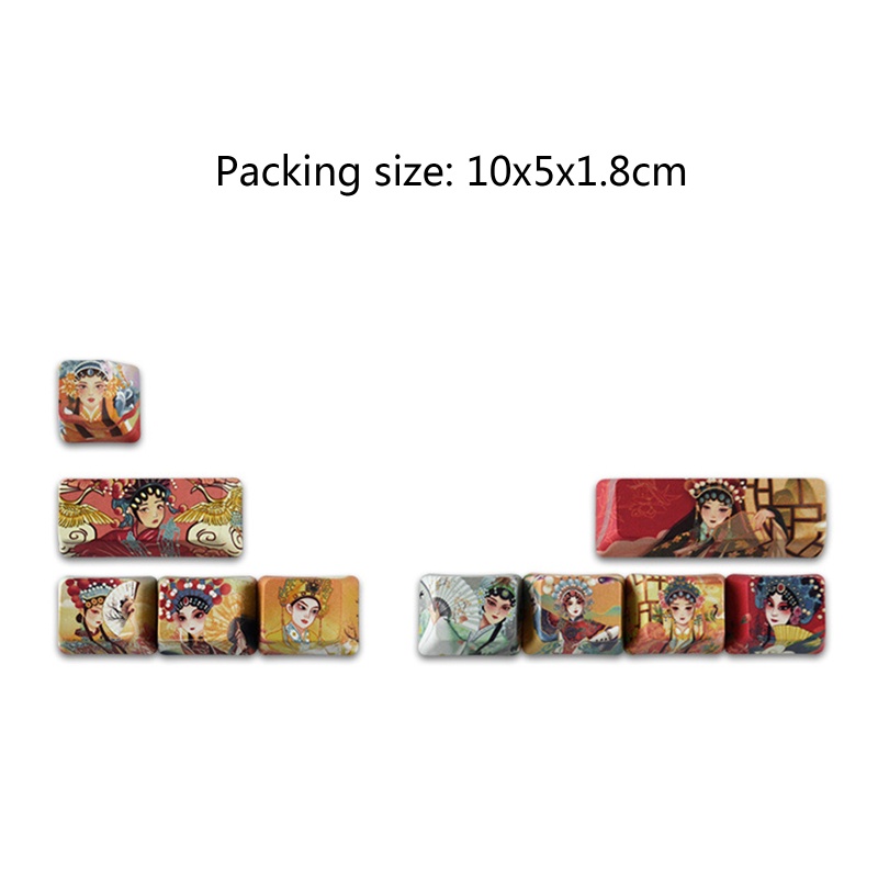 Set 10 nút bàn phím cơ SHIFT ESC OEM R1 PBT phong cách Trung Quốc