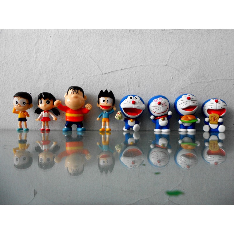 Doraemon Set 8 Mô Hình Đồ Chơi Nhân Vật Hoạt Hình Doremon 1810