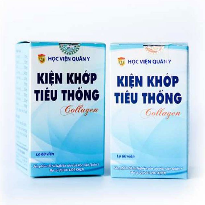 Kiện Khớp Tiêu Thống Collagen Học Viện Quân Y Hộp 60 Viên