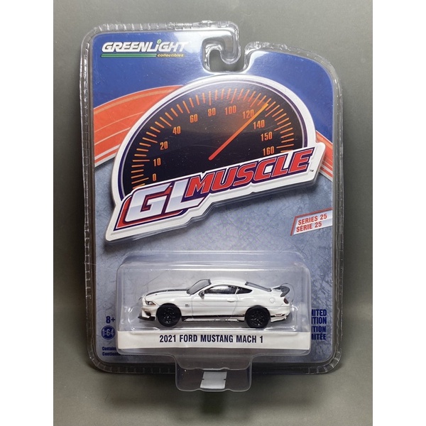 Greenlight - 2021 Ford Mustang Mach 1 - Xe mô hình tỉ lệ 1/64