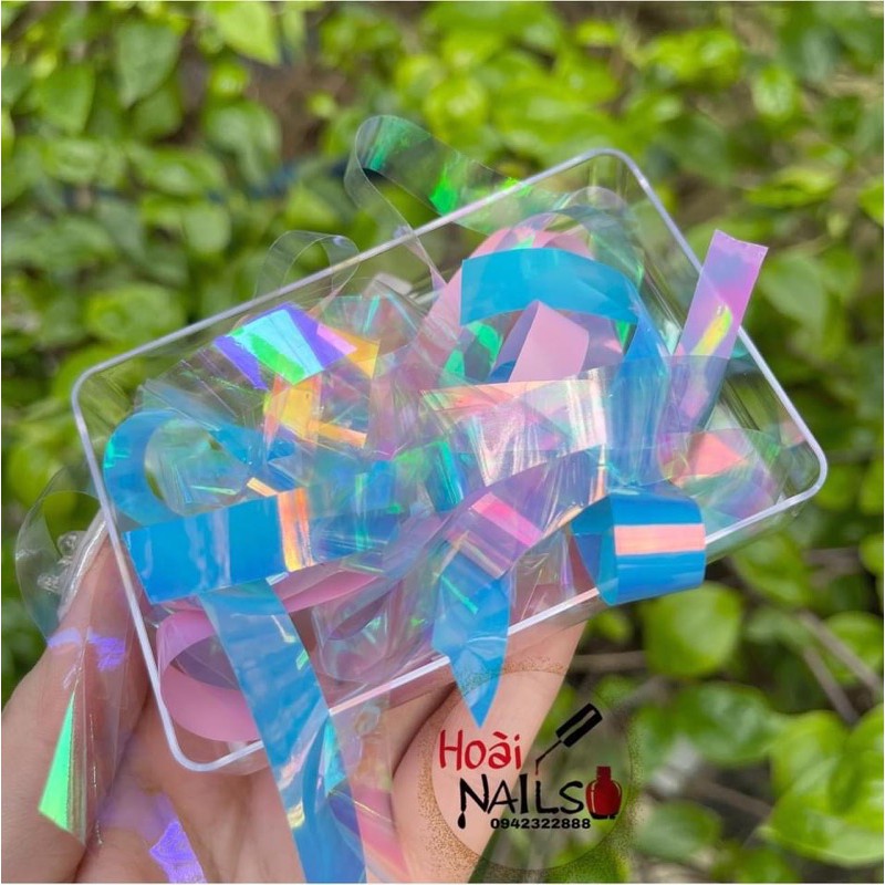 giấy sequin ẩn nail