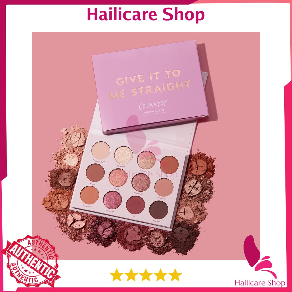 [Nhập Mỹ] Các bảng phấn mắt Colourpop Baby got peach/ Orange you glad?/ strawberry shake/ going coconuts/ yes, please!