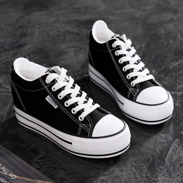 Giày thể thao nữ độn đế 6cm, giày độn đế bánh mì⚡️ANDU STORE⚡️