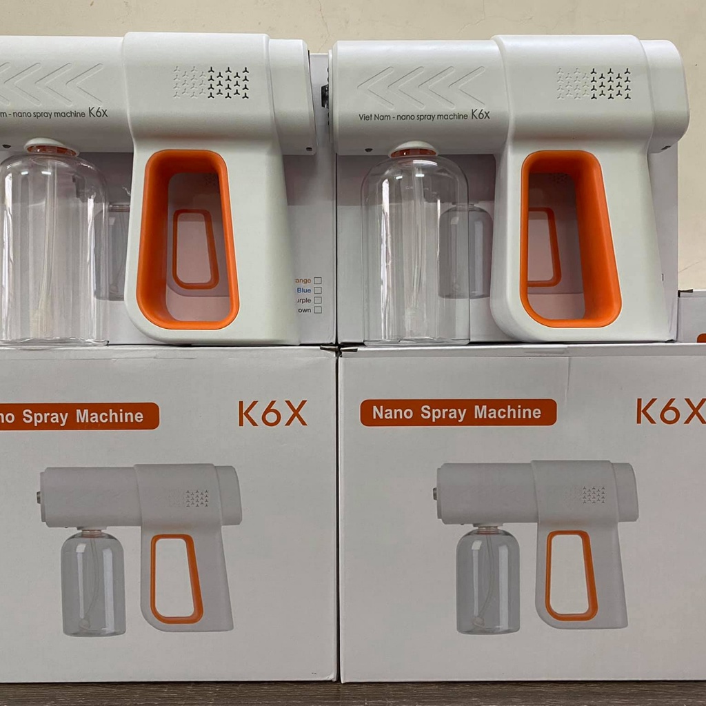 Xả kho số lượng máy khử khuẩn cầm tay đa năng K5, K6, K6Xpro cao cấp