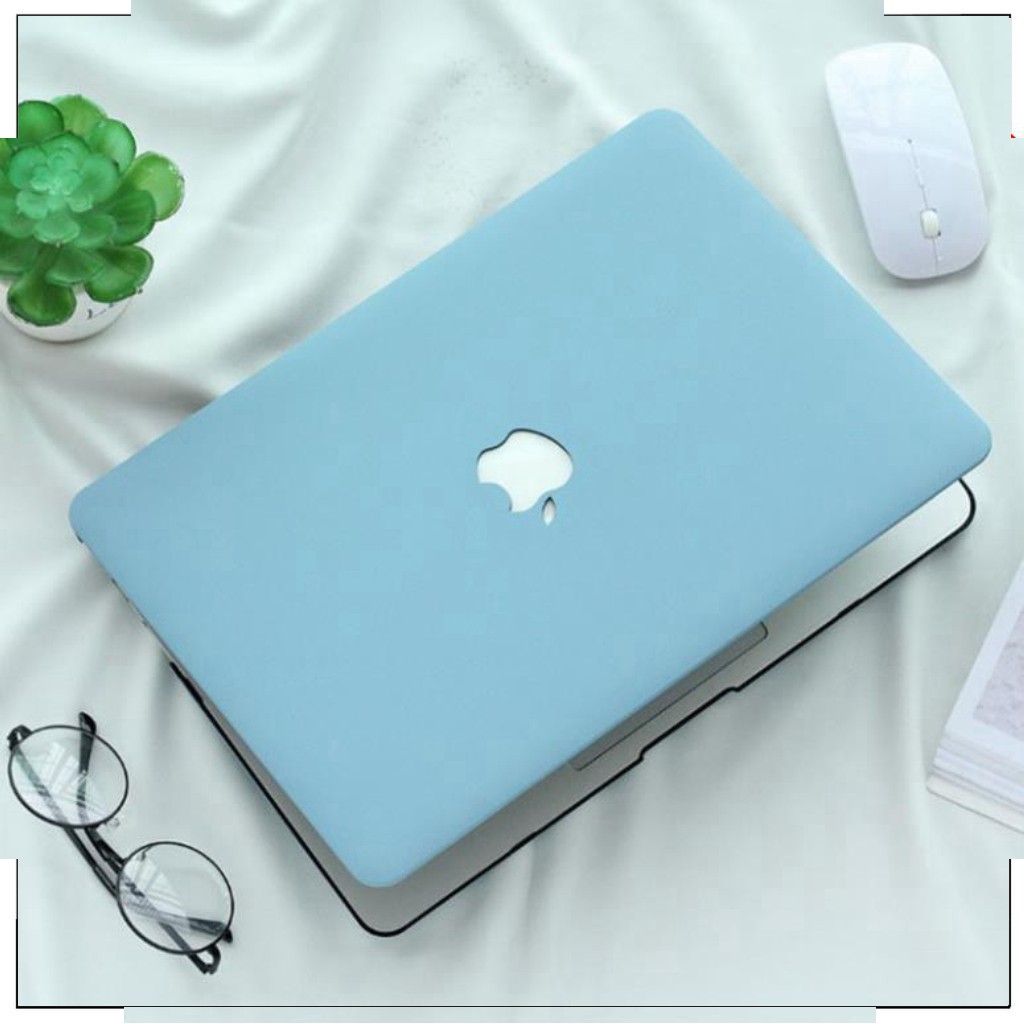 Combo Ốp Macbook Màu Xanh Pastel - Chất liệu:Nhựa ABS ko làm xước viền máy (Ốp) + Phủ Phím (Silicon) VÀ NHIỀU MÀU KHÁC | WebRaoVat - webraovat.net.vn