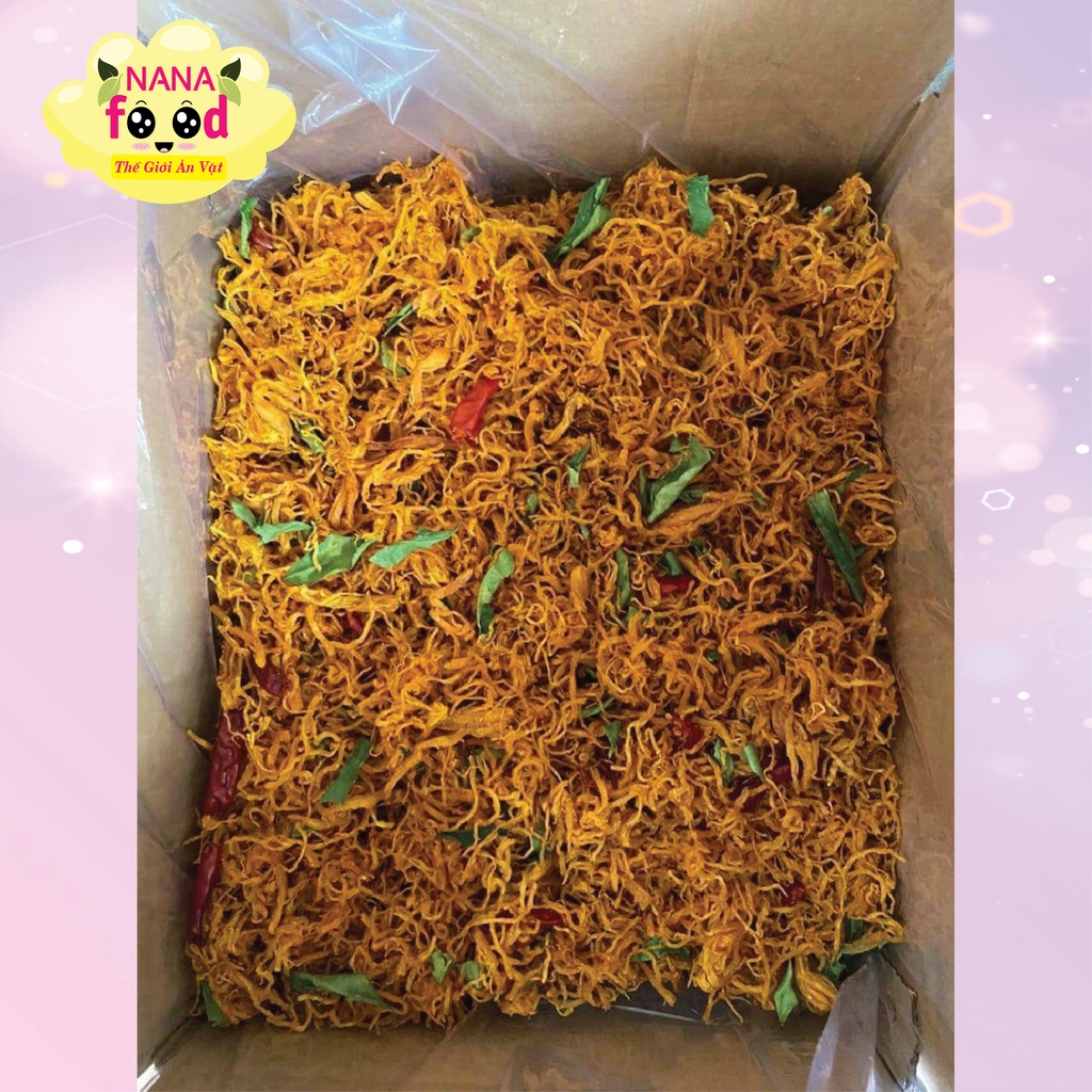 Khô gà lá chanh NaNaFood 300gr siêu ngon, đậm vị cay – thế giới ăn vặt, ăn là thích | BigBuy360 - bigbuy360.vn