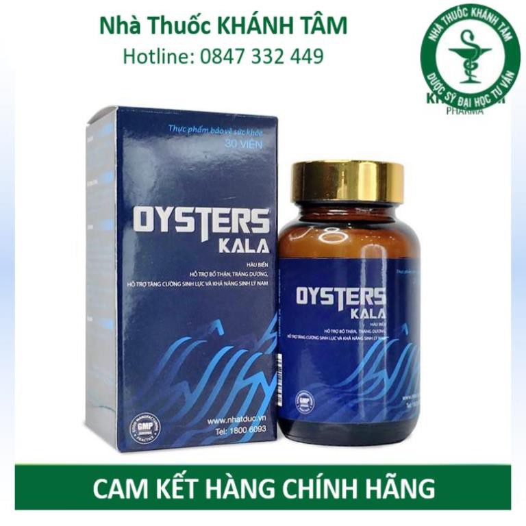 Oysters Kala (Hộp 30 viên) - Tinh chất hàu biển, hàu ob, oster kala _Khánh Tâm ! !