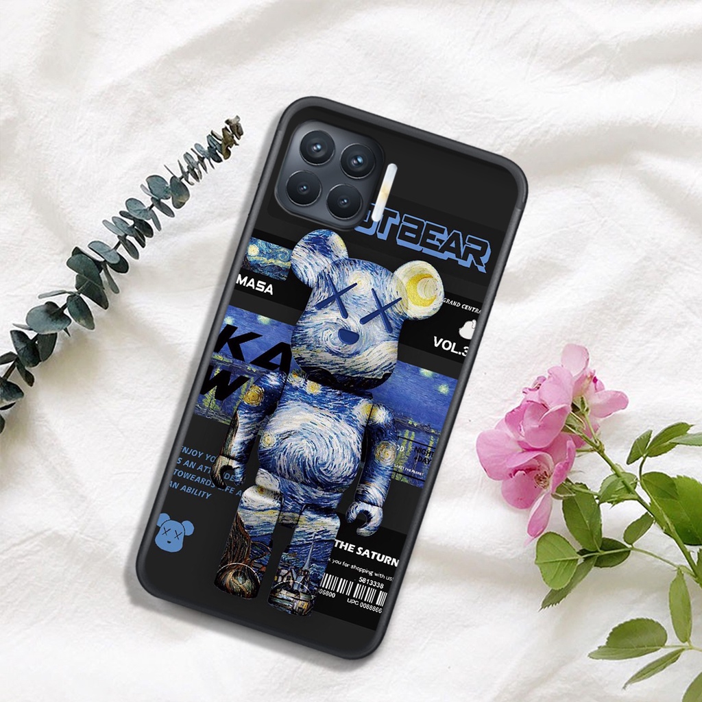 [HOT]ỐP OPPO A73 - A93 , In Hình Gấu Robot họa tiết L-V màu sắc cực đẹp.