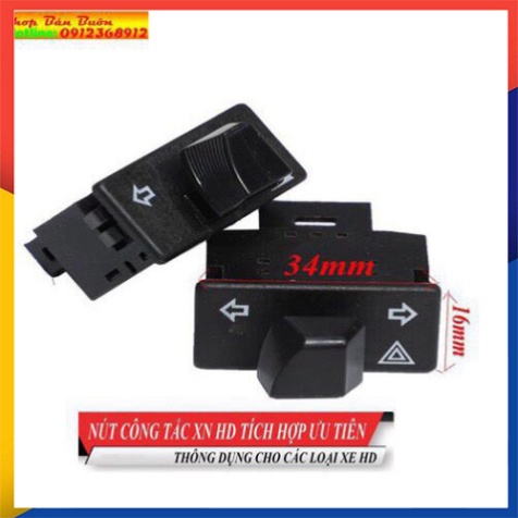 Công Công tắc hazard và passing sh dùng cho xi nhan và đèn trợ sáng, đèn led