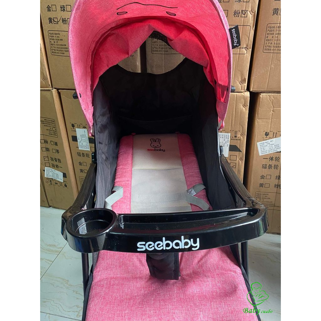 Xe Đẩy Seebaby QQ3- Tai Ong Đẩy 1 Chiều 3 tư thế