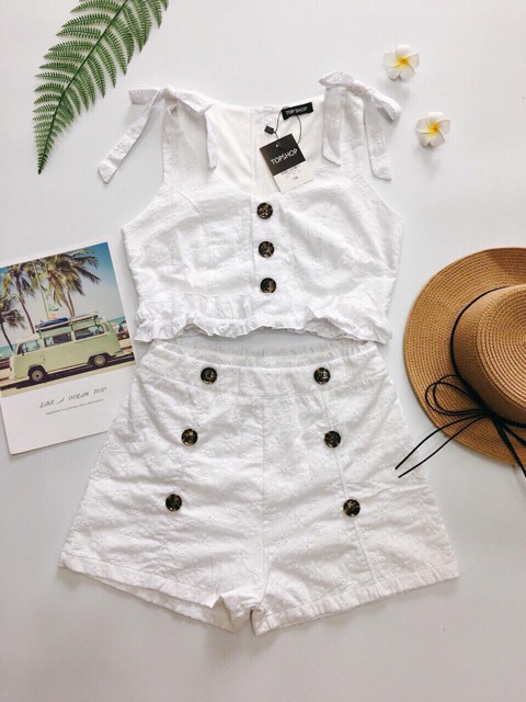 SET TRẮNG XÔ THÊU