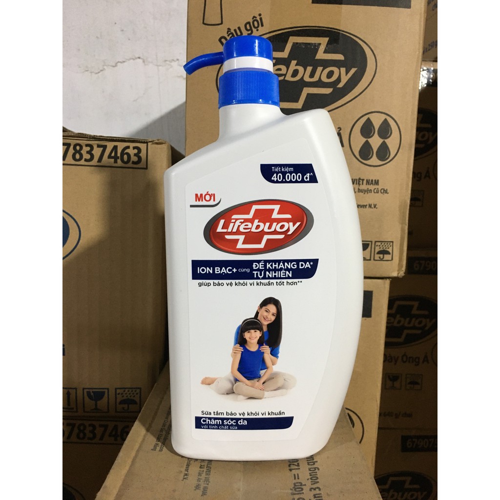 Sữa tắm Lifebuoy bảo vệ vượt trội chai 850g - Hàng chuẩn giá đẹp