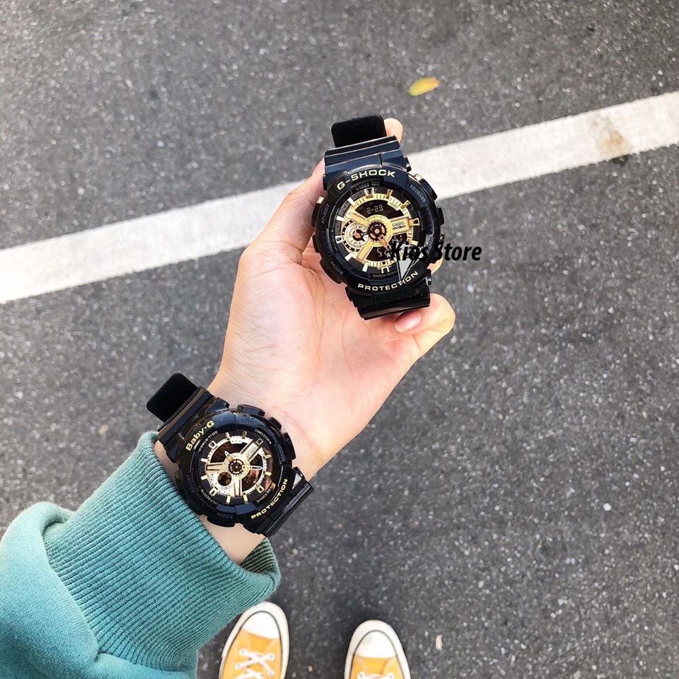 [HOT TREND]Đồng hồ thể thao nam Gshock GA110 Black-MTP WATCHES