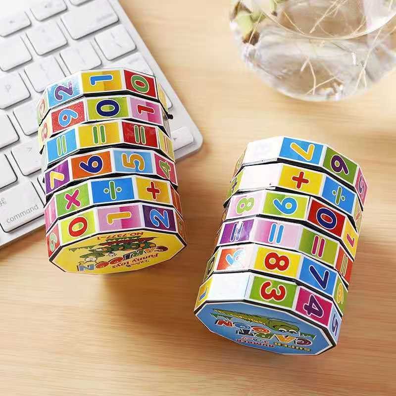 Aceh Kỹ Thuật Số Khối Lập Phương Rubik Đồ Chơi Giáo Dục Cho Trẻ Em Số Học Giáo Dục Đồ Chơi Nuôi Dạy Con Cái Mẫu Giáo Bé Quà Tặng