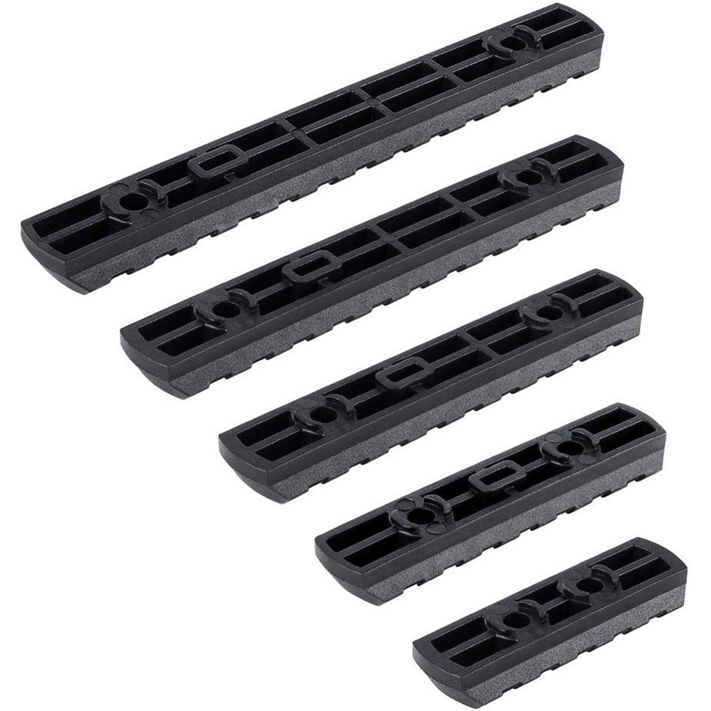 M-Lok Picatinny Rail 5 7 9 11 13 Slots Mlok Scope Mount Weaver Nylon Picatinny Side Rails
