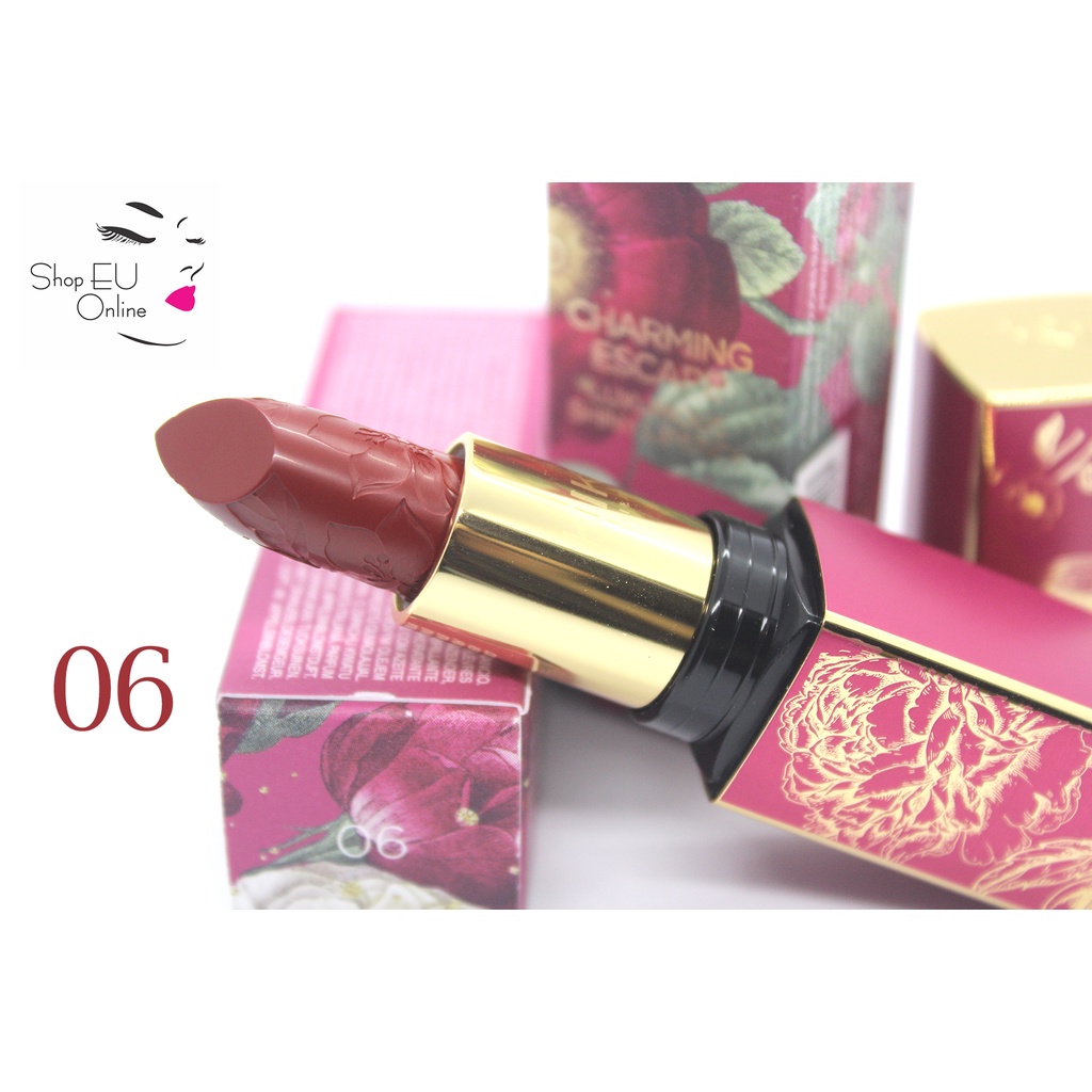 Son Môi dưỡng ẩm sáng da - son kiko Charming Escape Luxurious Shiny Lipstick - Kiko Milano - Italy