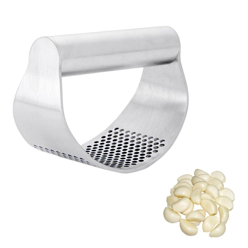 Dụng Cụ Nghiền Tỏi Bằng Thép Không Gỉ Tiện Dụng Cho Gia Đình