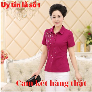 Áo thun nữ trung niên