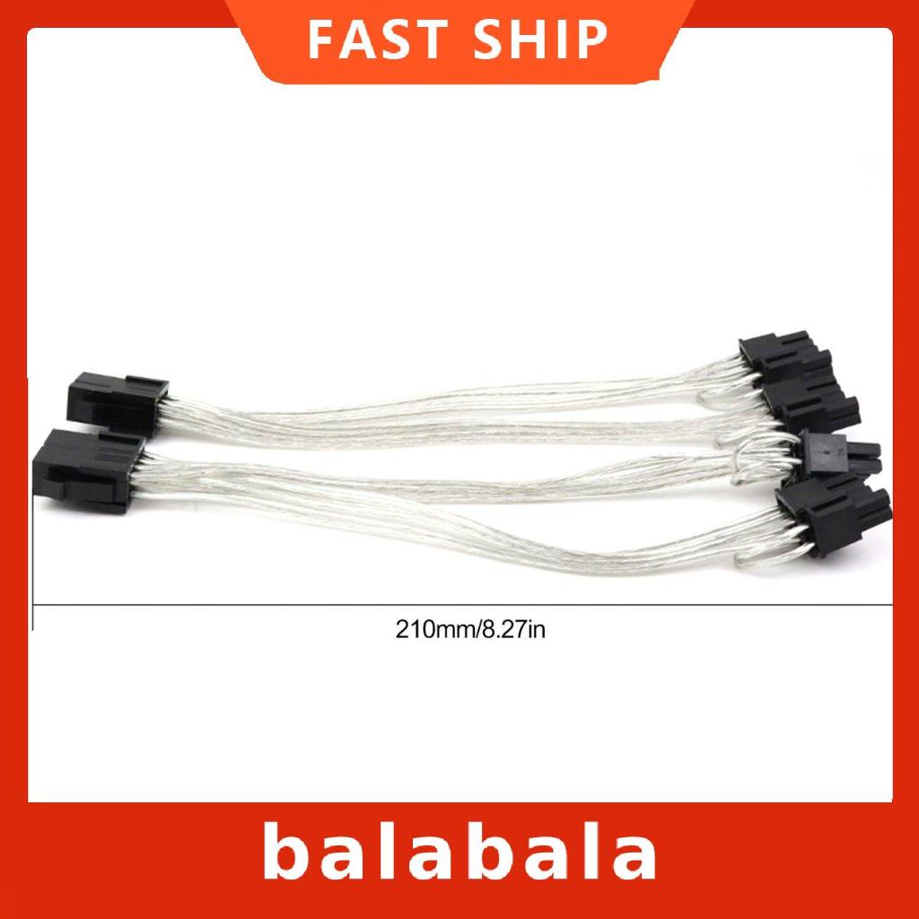 Dây nguồn card chuyển đổi 6Pin Female sang Dual 8 (6+2) Pin 20cm | BigBuy360 - bigbuy360.vn
